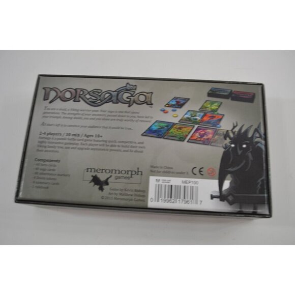 Norsaga Viking Puzzle Battle Card Game Meromorph Games Complete 2015 - Picture 2 of 14
